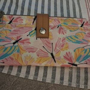 Lily Bloom Multicolor Butterfly Clutch
